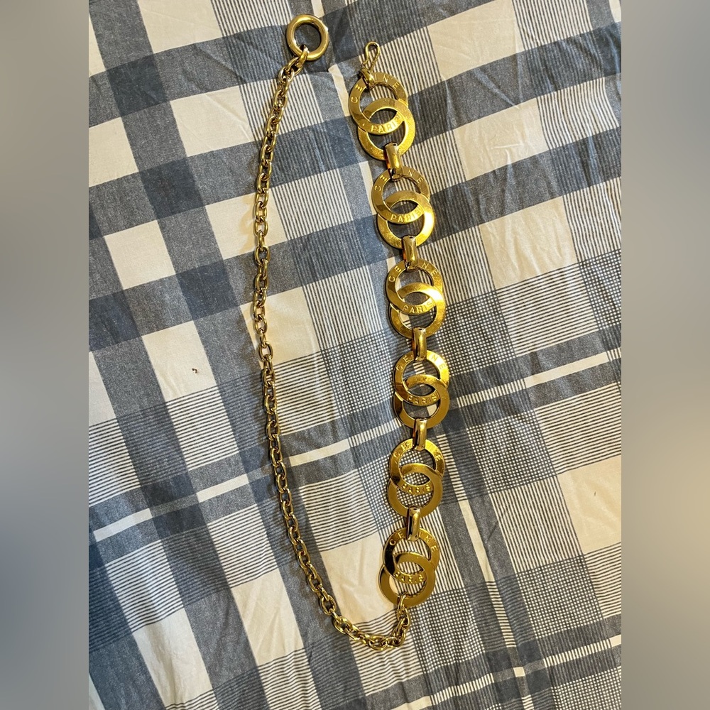 Vintage Celine Paris chain belt